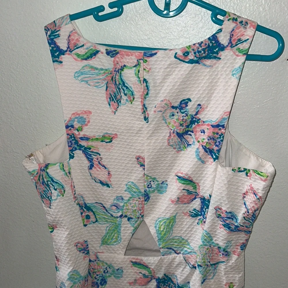 Cecily Koi Shift Dress | Lilly Pulitzer - Picture 7 of 10